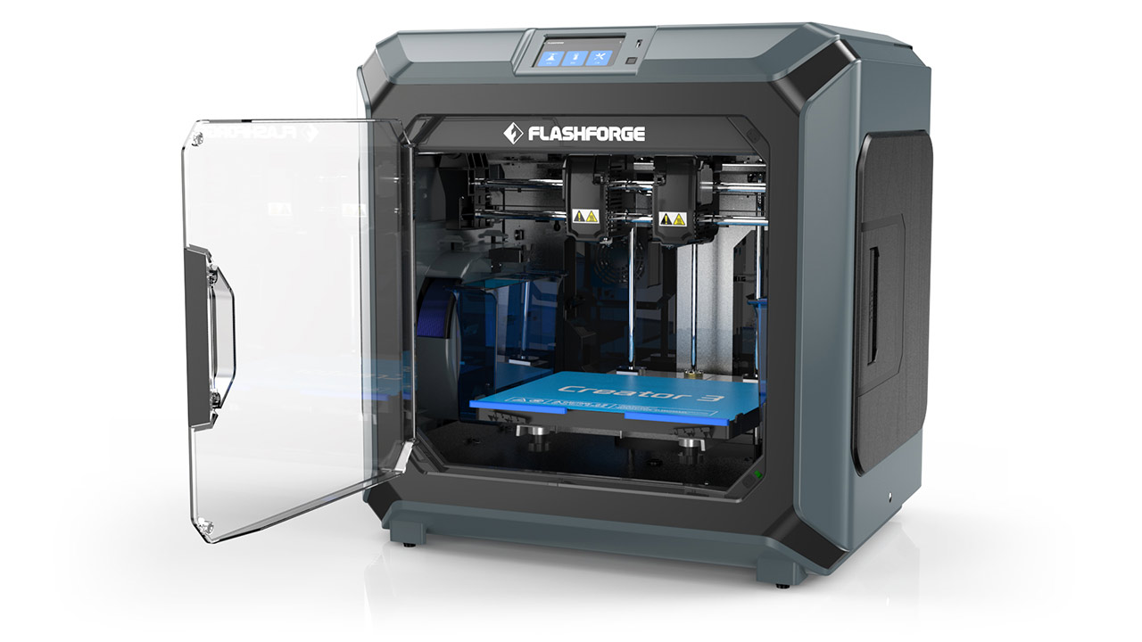 Flashforge 3D printer parts Creator pro x axis extruder carriage plastic parts 